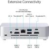 imageASUS NUC 14 Pro Full System Mini PC with Intel 14th Gen Core Ultra 9 185H 32GB DDR5 RAM 1TB PCIe G4x4 NVMe SSD Thunderbolt 4 Win 11 Home Silver Aluminum Chassis VESA Mount IncludedCore Ultra 9