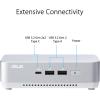 imageASUS NUC 14 Pro Full System Mini PC with Intel 14th Gen Core Ultra 9 185H 32GB DDR5 RAM 1TB PCIe G4x4 NVMe SSD Thunderbolt 4 Win 11 Home Silver Aluminum Chassis VESA Mount IncludedCore Ultra 5