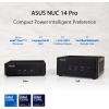 imageASUS NUC 14 Pro Tall Full System Mini PC with Intel 14th Gen Core Ultra 7 155H 32GB DDR5 RAM 1TB PCIe G4x4 NVMe SSD Thunderbolt 4Win 11 Pro Toolless Chassis Access VESA Mount IncludedCore Ultra 5