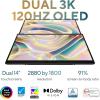 imageASUS Zenbook DUO Laptop Dual 14 OLED 3K 120Hz Touch Display Evo Intel Core Ultra 9 285H Intel Arc Graphics 32GB RAM 1TB SSD Windows 11 UX8406CAPS99TUltra 7 255H