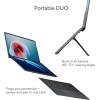 imageASUS Zenbook Duo Laptop Dual 14 OLED WUXGA Touch Display Intel Evo Certified Intel Core Ultra 7 CPU Intel Arc Graphics 16GB RAM 1TB SSD Windows 11UX8406MADS76T Inkwell GrayCore Ultra 7