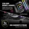 imageCorsair Vengeance i7500 Gaming PC  Liquid Cooled Intel Core i914900KF CPU  NVIDIA GeForce RTX 5080 GPU  32GB Vengeance RGB DDR5 Memory  2TB M2 SSD  BlackBlack