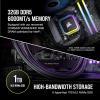 imageCorsair Vengeance i7500 Gaming PC  Liquid Cooled Intel Core i914900KF CPU  NVIDIA GeForce RTX 5080 GPU  32GB Vengeance RGB DDR5 Memory  2TB M2 SSD  BlackWhite