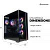 imageCyberPowerPC Gamer Master Gaming PC AMD Ryzen 5 5500 36GHz Radeon RX 6400 4GB 16GB DDR4 500GB PCIe Gen4 SSD WiFi Ready ampamp Windows 11 Home GMA3100A8700FRTX 5060 Ti 8GB
