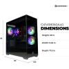 imageCyberPowerPC Gamer Master Gaming PC AMD Ryzen 5 5500 36GHz Radeon RX 6400 4GB 16GB DDR4 500GB PCIe Gen4 SSD WiFi Ready ampamp Windows 11 Home GMA3100A13400FRTX 5060 8GB