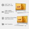imageDell 27 AllinOne Desktop ec2725027inch FHD 1920 x 1080 Display Intel Core 7 Processor 150U Intel Graphics 16GB DDR5 RAM 1TB SSD Windows 11 Home Onsite Service  WhiteNon  Touch White