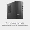 imageDell Tower Desktop ECT1250  Intel Core Ultra 7265 Processor Intel UHD Graphics 16GB DDR5 5600MTs Memory 1TB M2 SSD 30 SD Card Reader Wired Keyboard and Mouse Basic Onsite ServiceIntel Core Ultra 5225