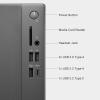 imageDell Tower Desktop ECT1250  Intel Core Ultra 7265 Processor Intel UHD Graphics 16GB DDR5 5600MTs Memory 1TB M2 SSD 30 SD Card Reader Wired Keyboard and Mouse Basic Onsite ServiceIntel Core Ultra 5225