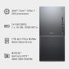 imageDell Tower Plus EBT2250 Desktop  Intel Core Ultra 7 265 1TB SSD 32GB DDR5 RAM Intel UHD 1 Year Onsite Service ampamp 6 Month Migrate Windows 11 Home 1Year McAfeePremium Protection  BlackCore Ultra 7