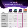 imageLG gram Pro 2in1 16inch Lightweight OLED Touch Display Laptop Computer Intel Evo Edition Powered by Intel Core Ultra7 255H Processor Windows 11 Home 16GB RAM 1TB SSD  Obsidian BlackUltra7