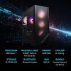 imageMSI Codex Z2 Gaming Desktop AMD R78700F GeForce RTX 5070 32GB DDR5 2TB m2 NVMe SSD USB TypeC VRReady Windows 11 Home  A8NVP436USR78700F