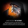 imageMSI Codex Z2 Gaming Desktop AMD R78700F GeForce RTX 5070 32GB DDR5 2TB m2 NVMe SSD USB TypeC VRReady Windows 11 Home  A8NVP436USR78700F
