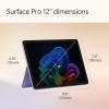 imageMicrosoft Surface Pro 2in1 LaptopTablet 2025 Windows 11 Copilot PC 12quot Touchscreen Display Snapdragon X Plus 8 Core 16GB RAM 512GB Storage PlatinumViolet
