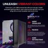 imageSkytech Gaming Azure 3 Desktop PC Ryzen 7 7700X 45 GHz 54GHz NVIDIA RTX 5070 12GB 1TB Gen4 NVMe SSD 32GB DDR5 RAM 6000 RGB 850W Gold ATX 3 PSU 360mm ARGB AIO WiFi Win 115500  ARC B580