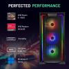 imageSkytech Gaming Nebula Gaming PC AMD Ryzen 5 5500 36GHz AMD RX 6500XT 8GB 500GB NVMe SSD 16GB DDR4 RAM 3200 650W Gold PSU WiFi Win 11 Gaming Desktop5500  6400