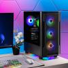 imageSkytech Gaming Nebula Gaming PC AMD Ryzen 5 5500 36GHz AMD RX 6500XT 8GB 500GB NVMe SSD 16GB DDR4 RAM 3200 650W Gold PSU WiFi Win 11 Gaming Desktop7600X  4060