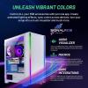imageSkytech Gaming Shadow Gaming PC Desktop  Intel Core i7 13700F 21 GHz NVIDIA RTX 4060 1TB NVME SSD 16GB DDR4 RAM 3200 600W Gold PSU 360mm AIO 11AC WiFi Windows 11 Home 64bitBlack12400F  4060