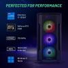 imageSkytech Gaming Shadow Gaming PC Desktop  Intel Core i7 13700F 21 GHz NVIDIA RTX 4060 1TB NVME SSD 16GB DDR4 RAM 3200 600W Gold PSU 360mm AIO 11AC WiFi Windows 11 Home 64bitBlack13700F  4060