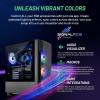 imageSkytech Gaming Shadow Gaming PC Intel i7 12700F 21 GHz RTX 4060 1TB NVME 16GB DDR4 RAM 3200 600W Gold PSU WiFi Win 11 Home RGBKeyboard and RGBMouse IncludedBlack