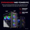 imageSkytech King 95 Gaming PC Desktop Intel i7 14700F 21 GHz 53GHz Turbo NVIDIA RTX 5070 Ti 16GB 2TB Gen4 NVMe SSD 32GB DDR5 RAM 6000 RGB 850W Gold PSU 360mm ARGB AIO WiFi Win 117700  Radeon 9070XT