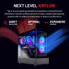 imageSkytech Nebula Gaming PC Desktop Ryzen 5 5500 36 GHz 42GHz Turbo Boost NVIDIA RTX 4060 8GB GDDR6X 1TB SSD 16GB DDR4 RAM 3200 650W Gold PSU WiFi Win 11 Home5700  5060