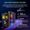 imageSkytech Nebula Gaming PC Desktop Ryzen 5 5500 36 GHz 42GHz Turbo Boost NVIDIA RTX 4060 8GB GDDR6X 1TB SSD 16GB DDR4 RAM 3200 650W Gold PSU WiFi Win 11 Home5500  4060  2024