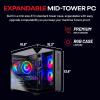 imageSkytech Nebula Gaming PC Desktop Ryzen 5 5600 35 Ghz 44GHz Turbo Boost NVIDIA RTX 3050 6GB GDDR6 1TB SSD 16GB DDR4 RAM 3200 650W Gold PSU WiFi Win 11 Home5500  5050 8GB