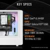 imageThermaltake LCGS Quartz R66 Gaming Desktop AMD Ryzen 5 5600 ToughRam DDR4 3600Mhz 16GB RGB Memory AMD Radeon RX 6600 1TB NVMe M2 WiFi Windows 11 S2QTB550R66LCS14400F  5060