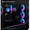 imageiBUYPOWER Slate MESH Gaming PC Desktop Computer Intel Core i7 14700F CPU NVIDIA GeForce RTX 5070 12GB GPU 32GB DDR5 RGB 5200MHz RAM 1TB NVMe SSD Windows 11 Home Keyboard and Mouse  SMI7N5701I7 14700F  RTX 5070