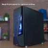 imageiBUYPOWER Y40 PRO Black Gaming PC Desktop Computer AMD Ryzen 9 7900X CPU NVIDIA GeForce RTX 5070Ti 16GB GPU 32GB DDR5 RGB 5200MHz RAM 2TB NVMe SSD Windows 11 Home Keyboard Mouse  Y40BA9N57T01Ryzen 7 5700  RTX 3050 6GB