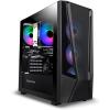 imageiBUYPOWER Y40 PRO Black Gaming PC Desktop Computer AMD Ryzen 9 7900X CPU NVIDIA GeForce RTX 5070Ti 16GB GPU 32GB DDR5 RGB 5200MHz RAM 2TB NVMe SSD Windows 11 Home Keyboard Mouse  Y40BA9N57T01Ryzen 7 5700  RTX 3050 6GB