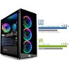 imageiBUYPOWER Y40 PRO Black Gaming PC Desktop Computer AMD Ryzen 9 7900X CPU NVIDIA GeForce RTX 5070Ti 16GB GPU 32GB DDR5 RGB 5200MHz RAM 2TB NVMe SSD Windows 11 Home Keyboard Mouse  Y40BA9N57T01i7 9700F  GTX 1660 Ti