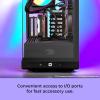 imageiBUYPOWER Y40 PRO Black Gaming PC Desktop Computer AMD Ryzen 9 7900X CPU NVIDIA GeForce RTX 5070Ti 16GB GPU 32GB DDR5 RGB 5200MHz RAM 2TB NVMe SSD Windows 11 Home Keyboard Mouse  Y40BA9N57T01Ryzen 9 7900X  RTX 5070TI
