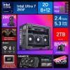 imageCooler Master NR2 Pro Mini ITX  Intel Ultra 7 265KF 39GHz 55 GHz Turbo  RTX 5080 16GB  Gigabyte Z890I AORUS Ultra  32GB DDR5 6000MHz  2TB Gen4 M2  WiFi Windows 11  280mm AIO Gaming PCRX 9070 XTUltra 7 265F