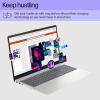 imageHP 156 inch Laptop HD Touchscreen Display AMD Ryzen 3 7320U 8 GB RAM 256 GB SSD AMD Radeon Graphics Windows 11 Home Natural Silver 15fc0399nrR3 7320U