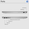 imageHP 173 inch Laptop HD Display AMD Ryzen 5 7520U 16 GB RAM 512 GB SSD AMD Radeon Graphics Windows 11 Home Natural Silver 17cp2199nr16GB RAM  512GB SSD