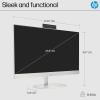 imageHP 24 inch AllinOne Desktop PC FHD Display AMD Ryzen 5 7520U 8 GB RAM 256 GB SSD AMD Radeon Graphics Windows 11 Home 24cr0002 2024