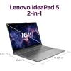 imageIdeaPad 5 2in12024  Professional Laptop  Fingerprint Sensor  16quot WUXGA IPS Display  16GB Memory  512GB SSD Storage  AMD Ryzen 7 8845HS  Windows 11 Home Luna GreyRyzen 78845HS