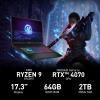 imageMSI Katana A15 AI 156 144Hz FHD Gaming Laptop Ryzen 78845HS NVIDIA Geforce RTX 4060 32GB DDR5 1TB NVMe SSD Cooler Boost 5 Win 11 Black B8VF448USRyzen 9