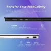 imageMSI Prestige 13 AI Evo 2024 133 28K OLED Business Laptop Intel Core Ultra 7258V Arc Graphics 32GB LPDDR5x 2TB NVMe SSD Thunderbolt 4 WiFi 7 Win 11 Home Stellar Gray A2VMG019USUltra 7258V
