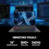 imageMSI Vector 16 HX AI 16 240Hz QHD Gaming Laptop Intel Core Ultra 9275HX NVIDIA Geforce RTX 5080 32GB DDR5 2TB NVMe SSD Thunderbolt 5 WiFi 7 Win 11 Pro Cosmo Gray A2XWIG058USUltra 7 255HX