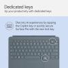 imageMicrosoft Surface Pro Keyboard for Surface Pro 12quot Device Keyboard Only Alcantara Material SlateOcean