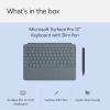 imageMicrosoft Surface Pro Keyboard for Surface Pro 12quot Device Keyboard Only Alcantara Material SlateOcean