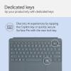 imageMicrosoft Surface Pro Keyboard for Surface Pro 12quot Device Keyboard Only Alcantara Material SlateOcean