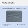 imageMicrosoft Surface Pro Keyboard for Surface Pro 12quot Device Keyboard Only Alcantara Material SlateOcean
