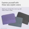 imageMicrosoft Surface Pro Keyboard for Surface Pro 12quot Device Keyboard Only Alcantara Material SlateViolet