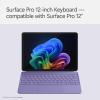 imageMicrosoft Surface Pro Keyboard for Surface Pro 12quot Device Keyboard Only Alcantara Material SlateViolet