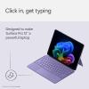 imageMicrosoft Surface Pro Keyboard for Surface Pro 12quot Device Keyboard Only Alcantara Material SlateViolet