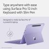 imageMicrosoft Surface Pro Keyboard for Surface Pro 12quot Device Keyboard Only Alcantara Material SlateViolet