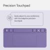 imageMicrosoft Surface Pro Keyboard for Surface Pro 12quot Device Keyboard Only Alcantara Material SlateViolet